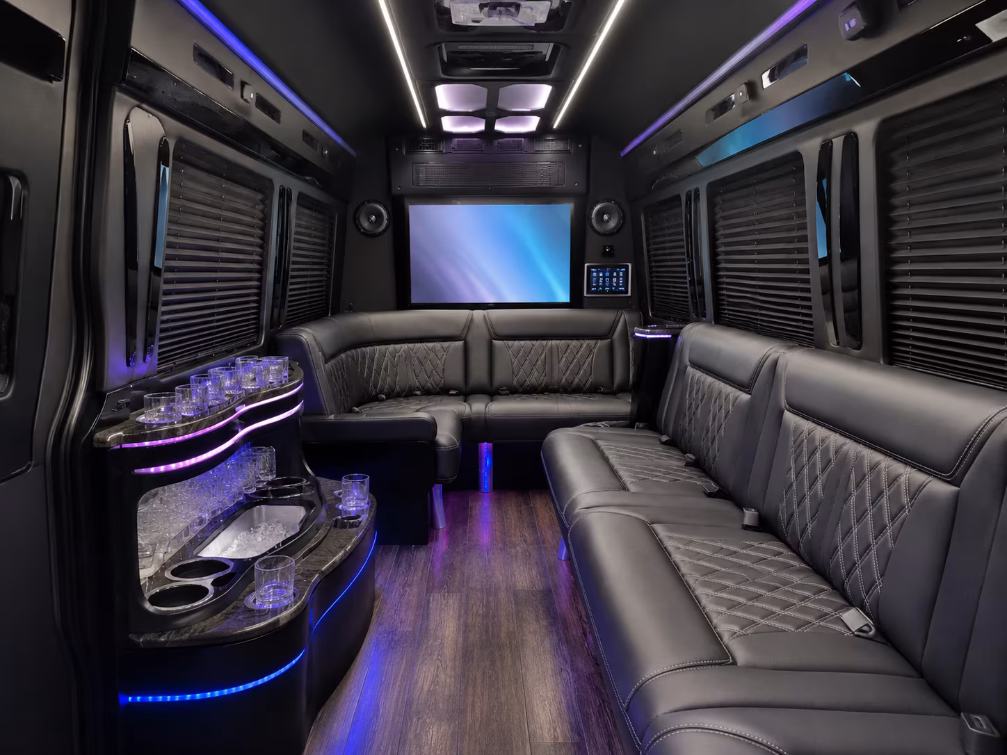 bridal party sprinter vans and minibuses for las cruces ceremony day