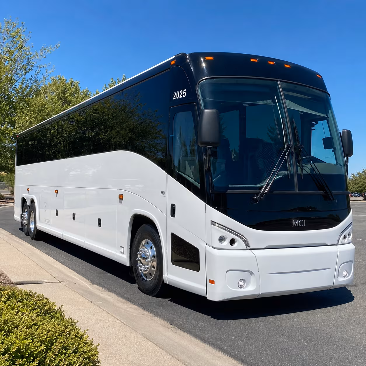 charter buses to pan american center for every major show